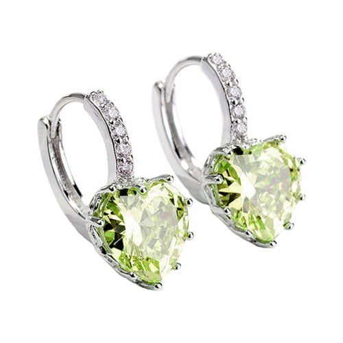 Korean fashion glass ball diamond pieces earrings  personalized popular 